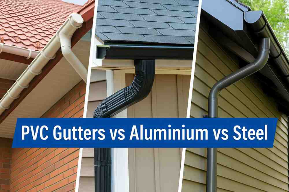 Steel vs Aluminium vs PVC Gutters: Which Is Best for Adelaide Homes?