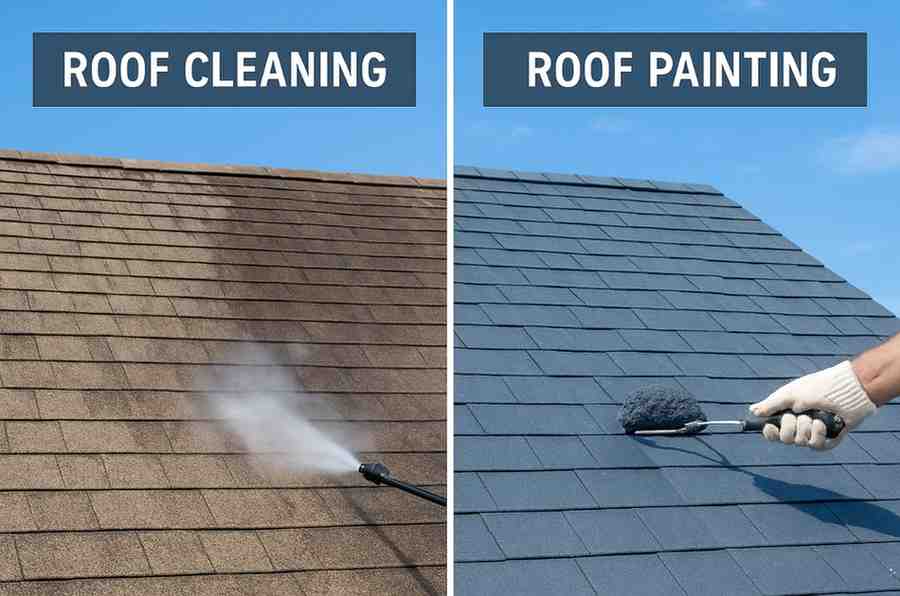 Roof Cleaning vs. Roof Painting: What’s Right for Your Adelaide Home?